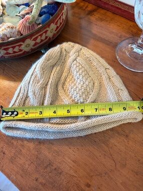 Banana Republic Beige Cable Knit Beanie